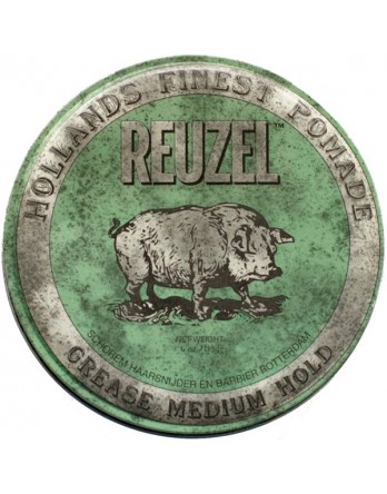 Reuzel Green Pomade Grease Medium Hold