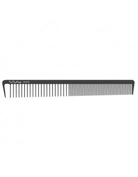 VIA Reversible Cutting Styling Comb- Black